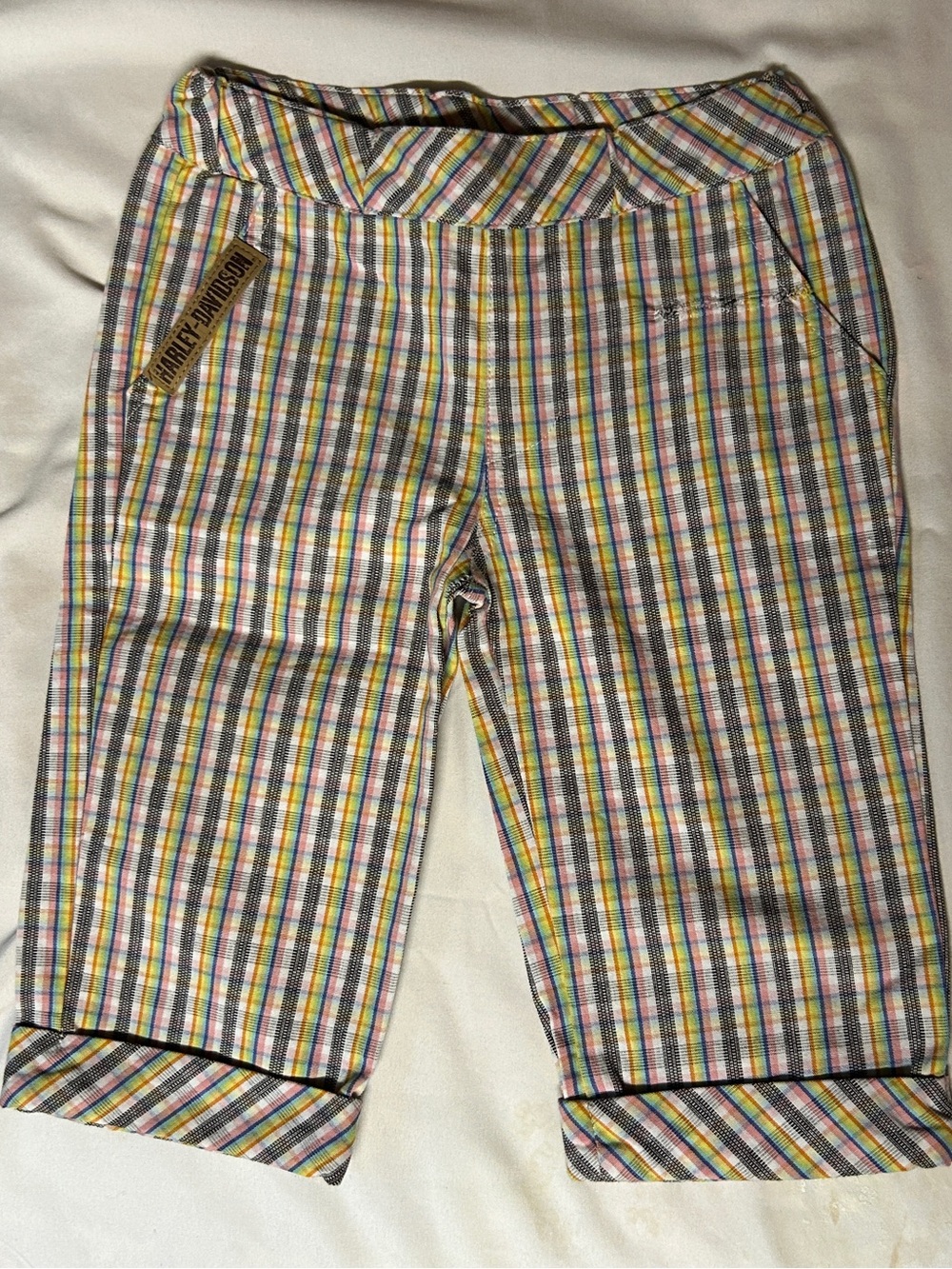 Harley-Davidson Plaid Pants – Size 2 | New Without Tags